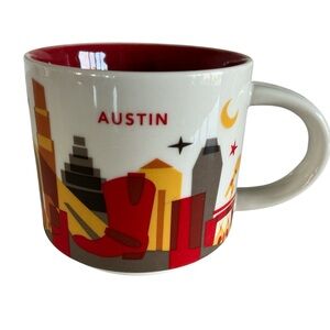 Starbucks Austin 2013 You are Here Collection Ceramic Mug